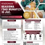 Penerimaan Santri Baru I'Dad Muhafizh 30 Juz