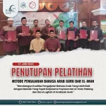 Penutupan Pelatihan Metode Pengajaran Bahasa Arab Guru Dar el-Iman