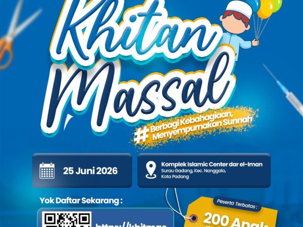 Khitan Massal 200 Anak Kota Padang